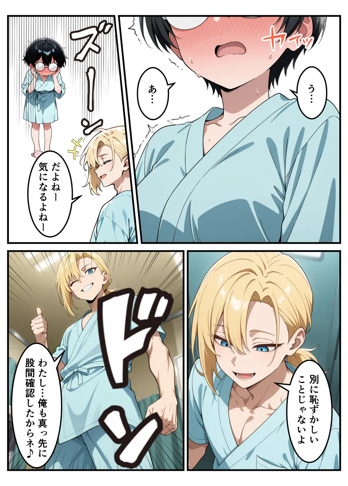 性転換希望調査に僕だけ希望するで出した結果、本当に女の子になってしまった話 10ページ