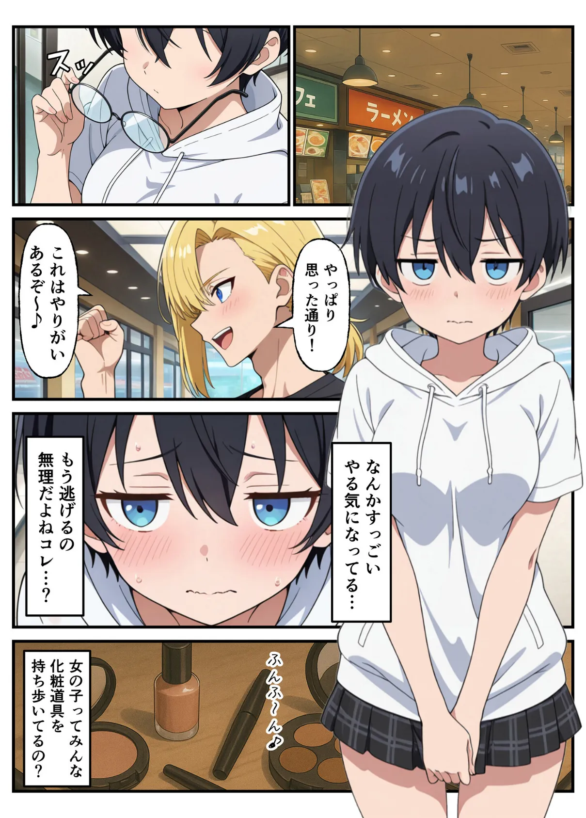 性転換希望調査に僕だけ希望するで出した結果、本当に女の子になってしまった話 18ページ