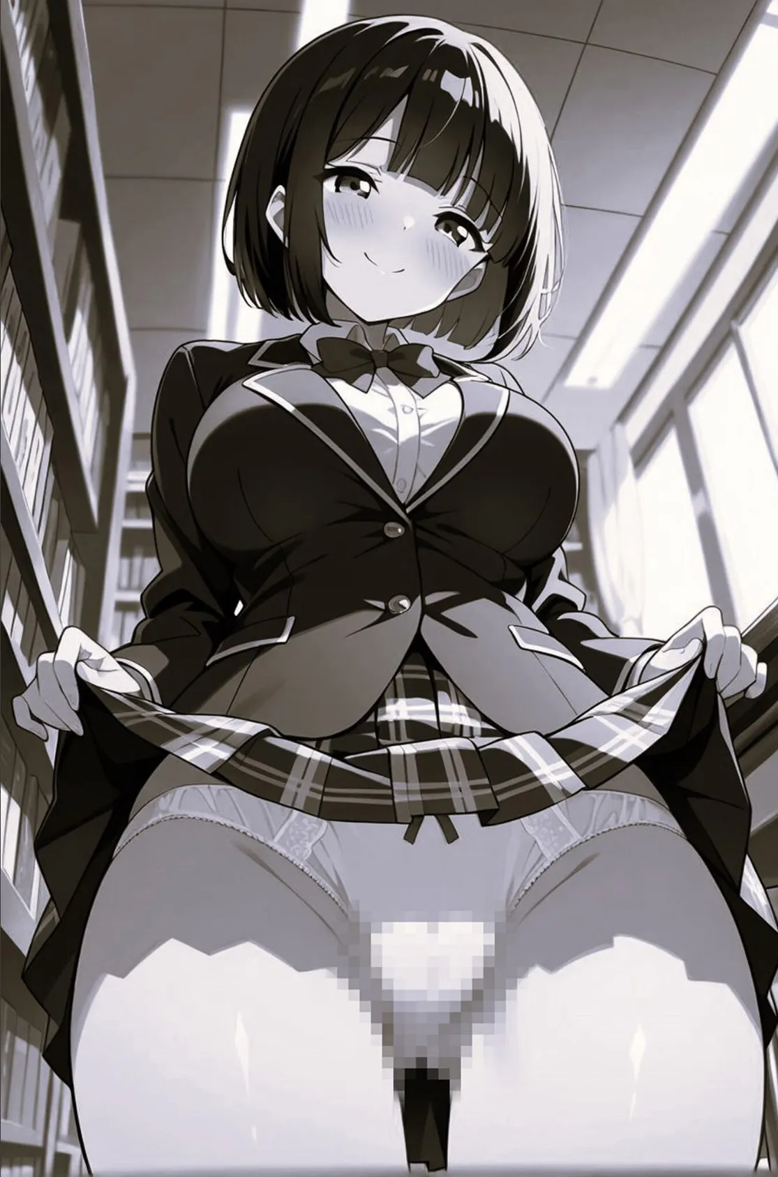 気になるクラスメイトはマゾだった モザイク版 3ページ