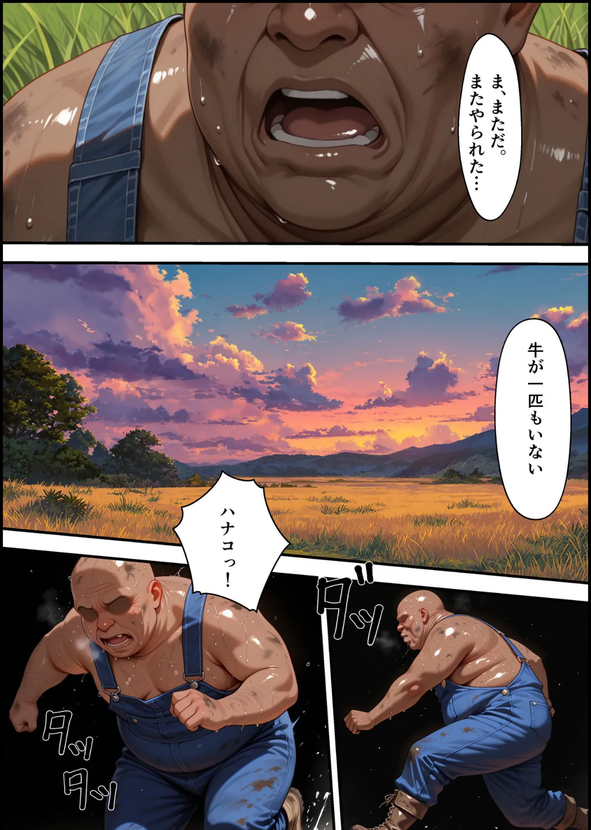 エルフ牧場を作ろう モザイク版 9ページ