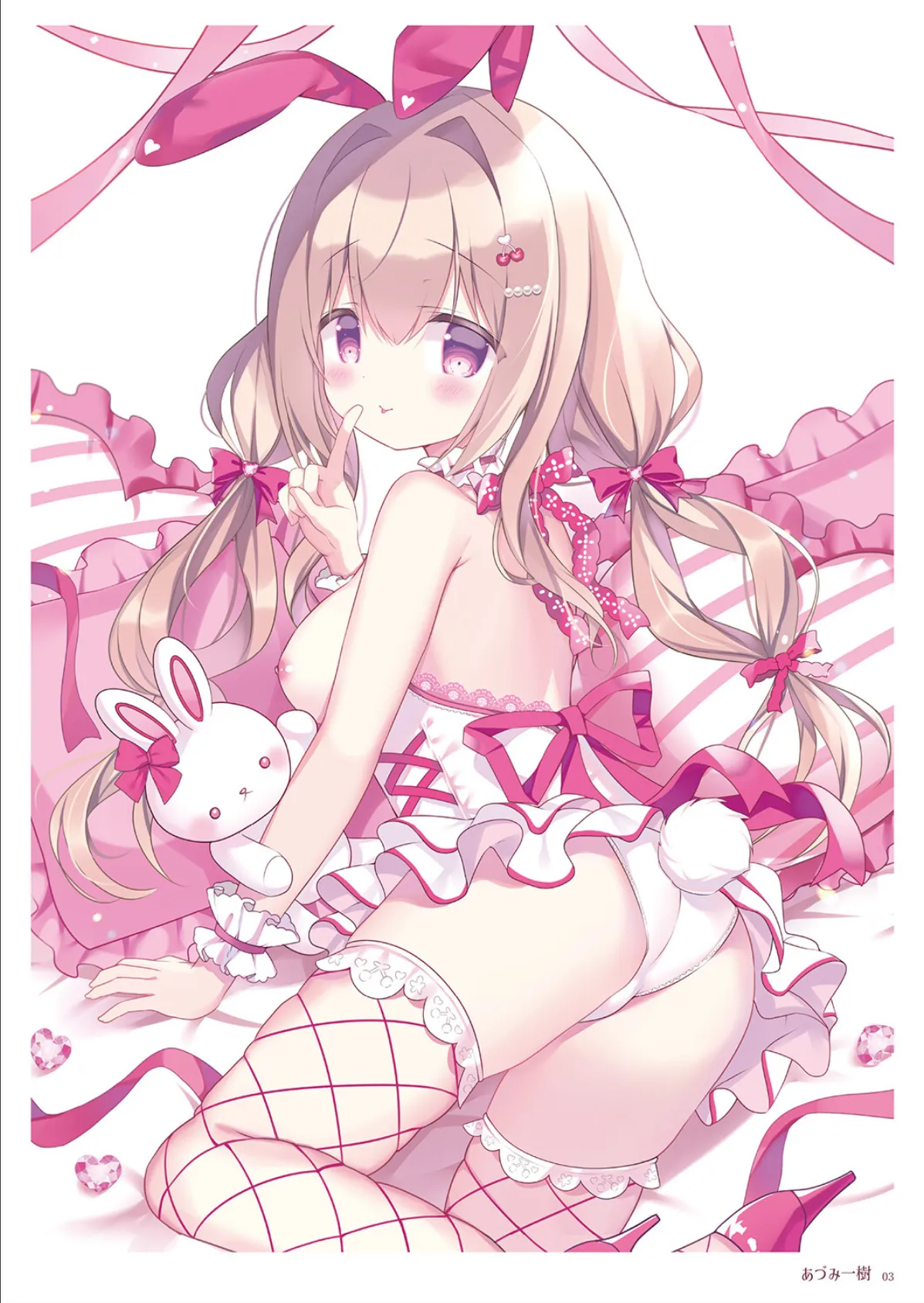 ミニ画集 バニー×バニー Labyrinth(成年版)【デジタル修正版】 2ページ