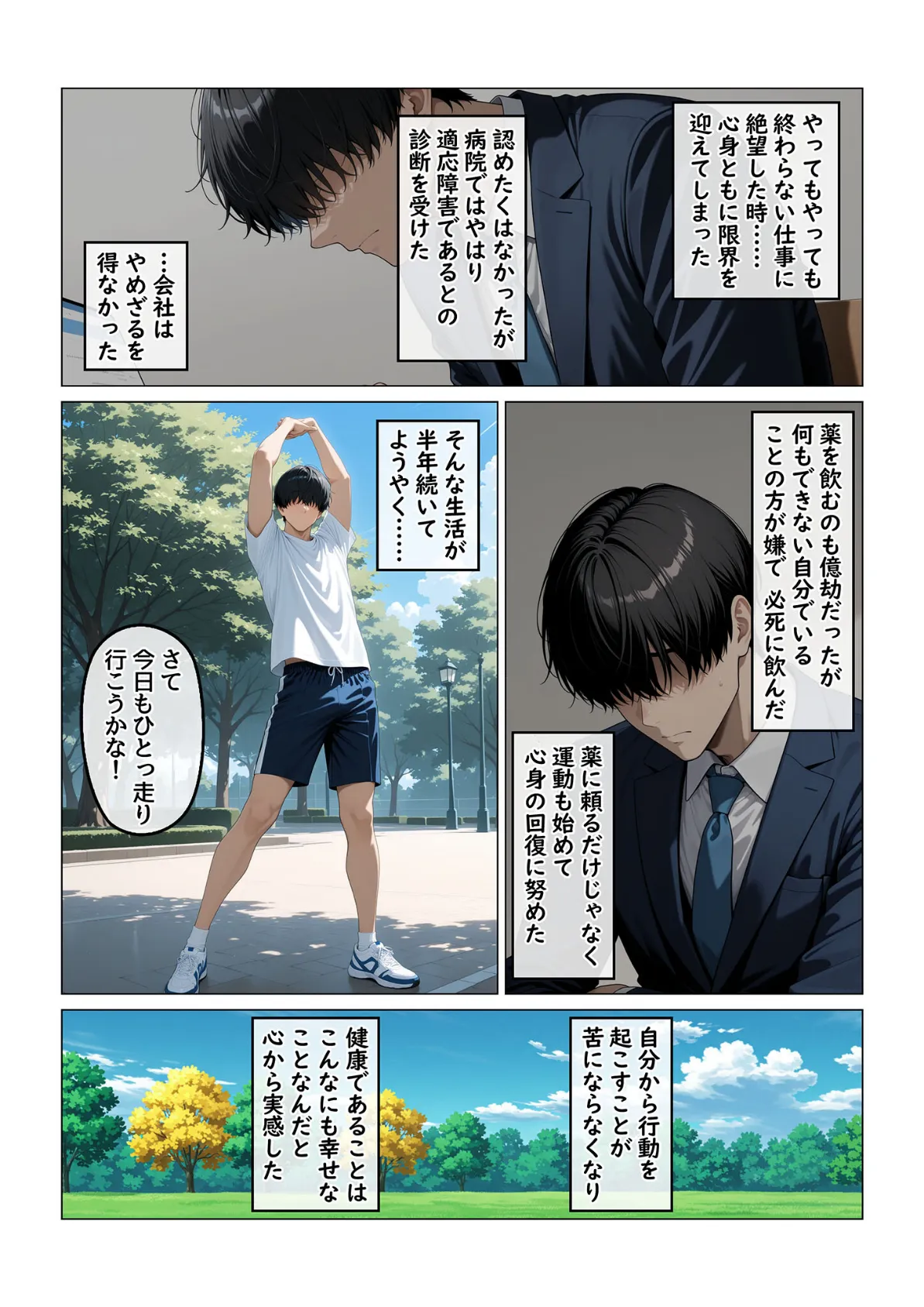 欲求不満を隠し続けてきた未亡人女将と汗だくで求め合う温泉宿の夜1 モザイク版 4ページ