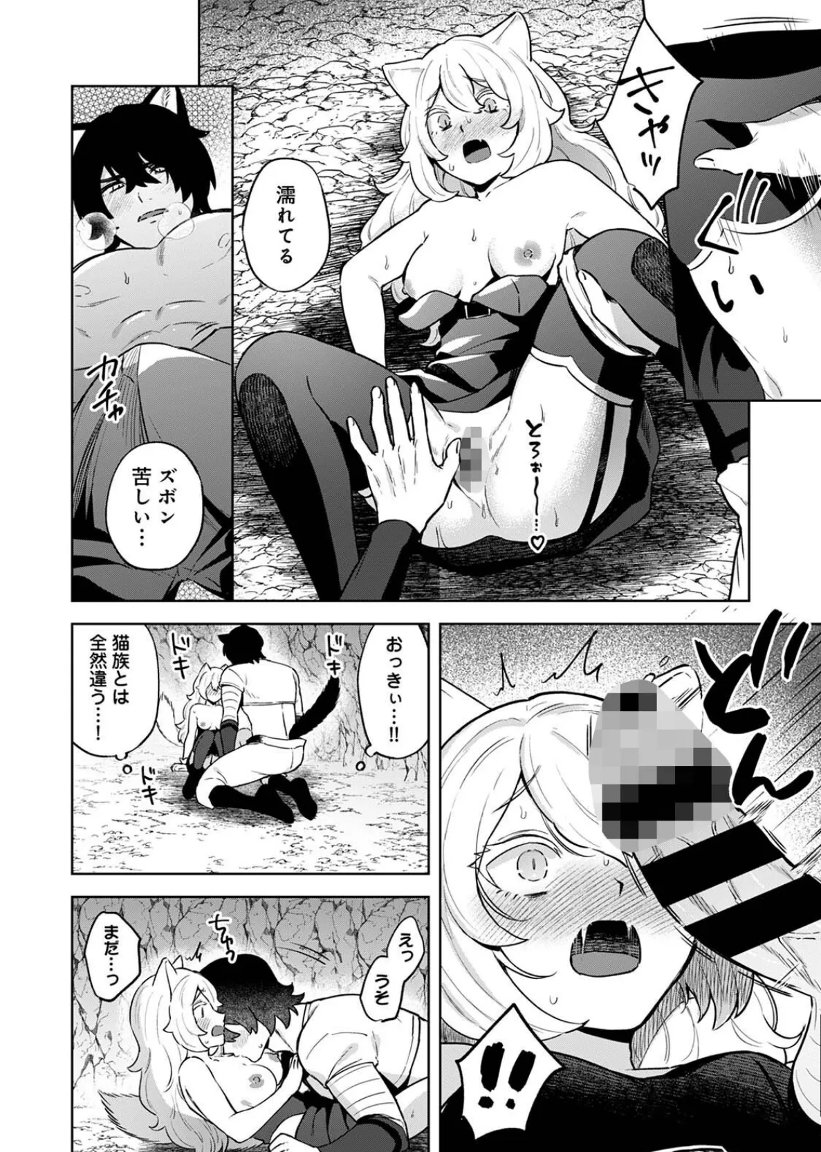 ネコ治癒士はオオカミ冒険者に発情したくないのに! 18ページ