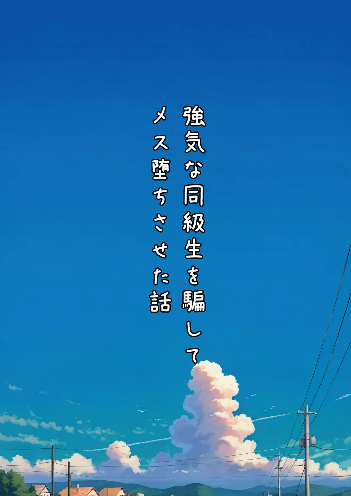 グラドル志望の強気な同級生を騙してメス堕ちさせた話 モザイク版 3ページ