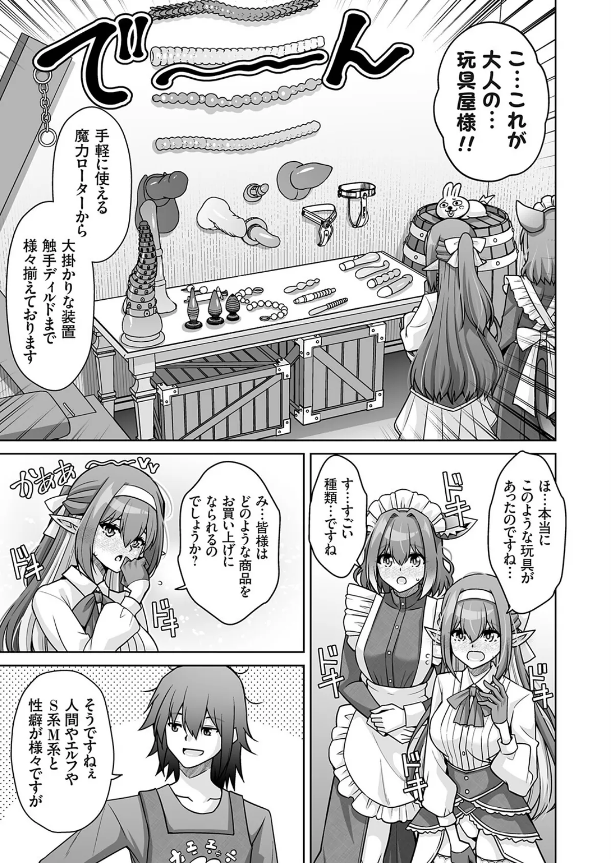 サキュバス令嬢御用達！！ 多種族の性癖を叶える異世界（大人の）玩具屋 5ページ