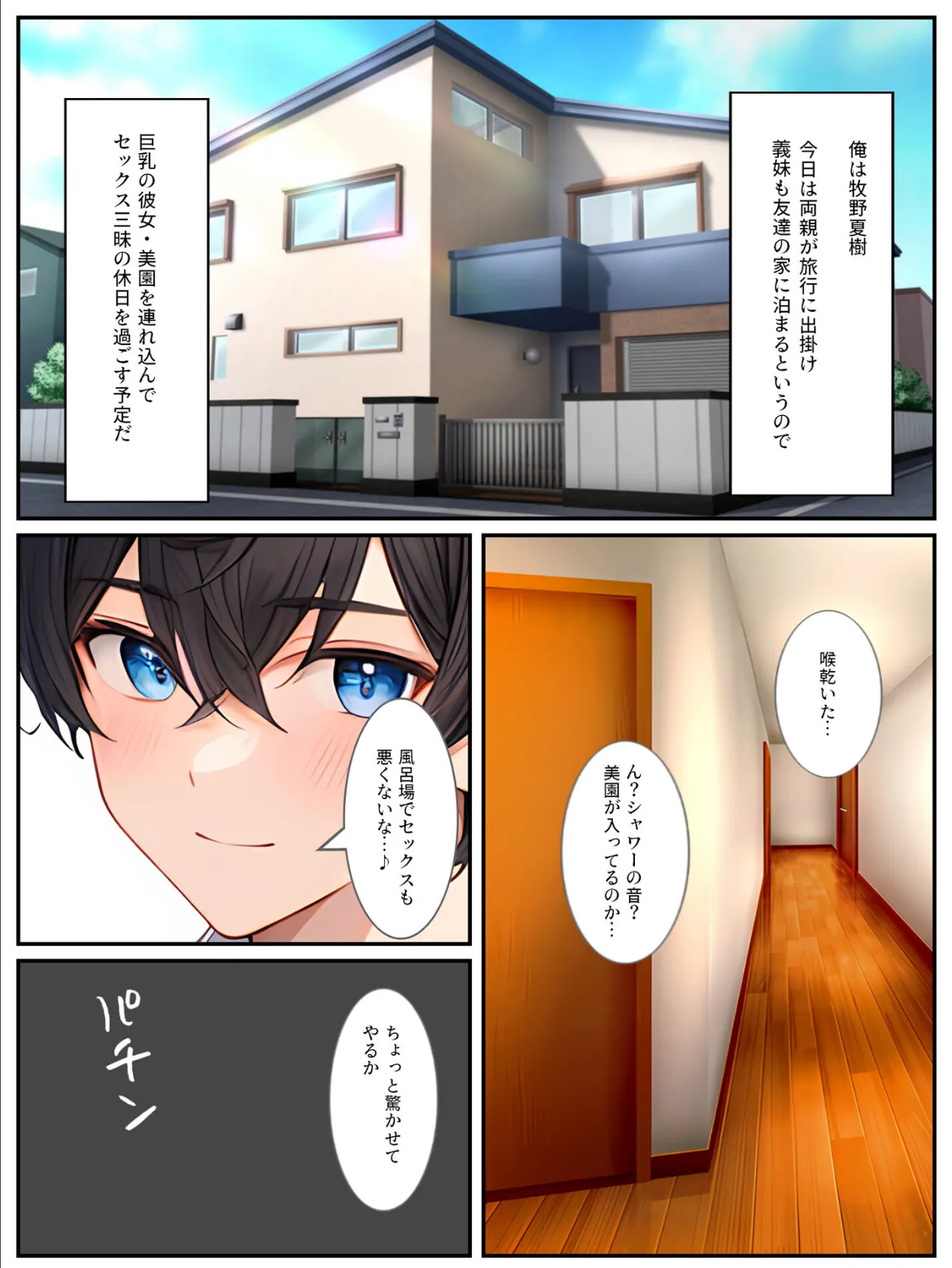 彼女と間違えて、義妹とセックスしてしまった！ モザイク版 9ページ