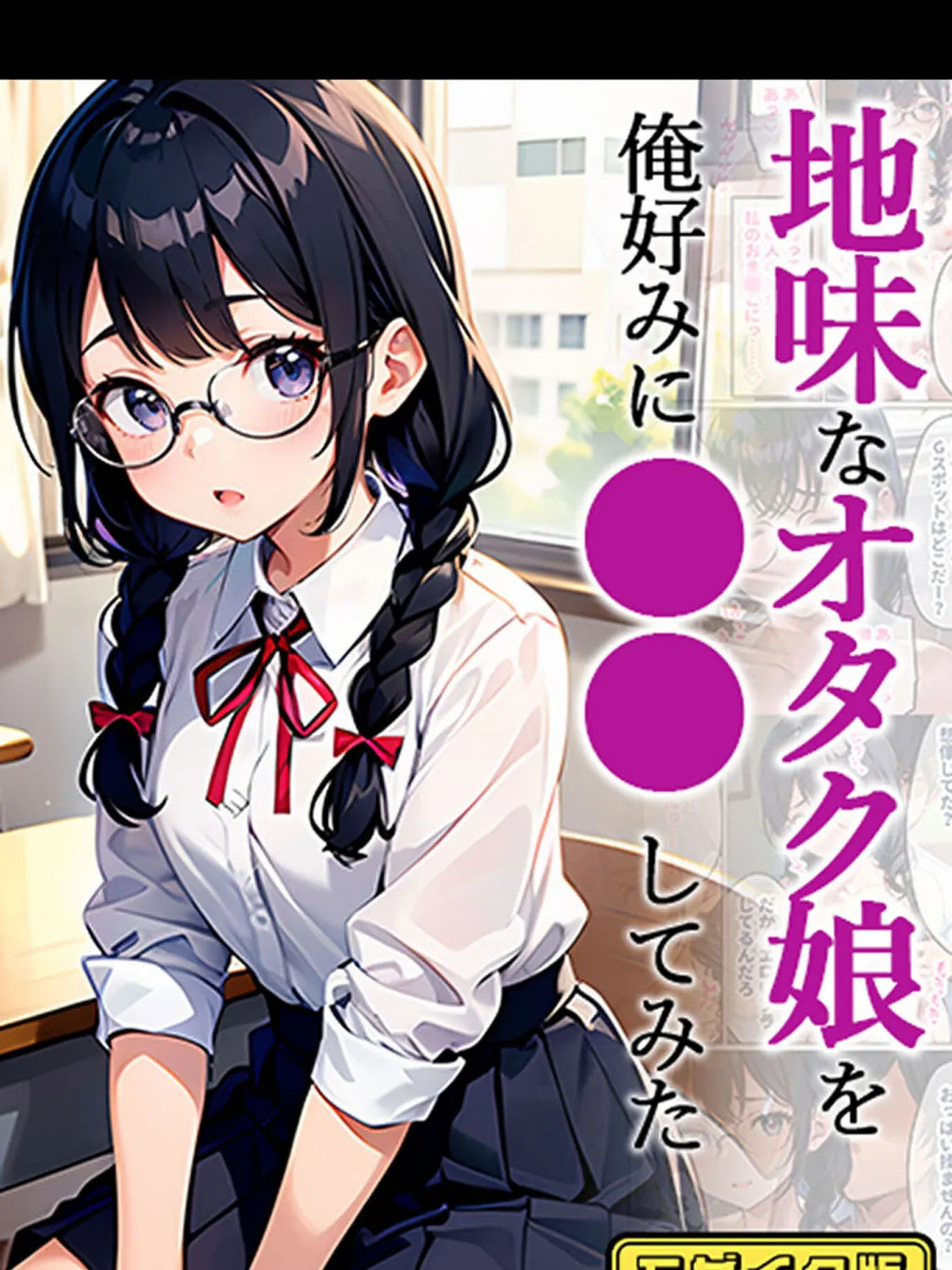 地味なオタク娘を俺好みに●●してみた モザイク版